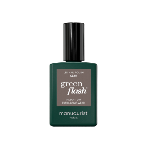 Természetes gél lakk LED Green Flash™ - 15 ml Clay