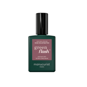 Természetes gél lakk LED Green Flash™ - 15 ml Rose Mountbatten
